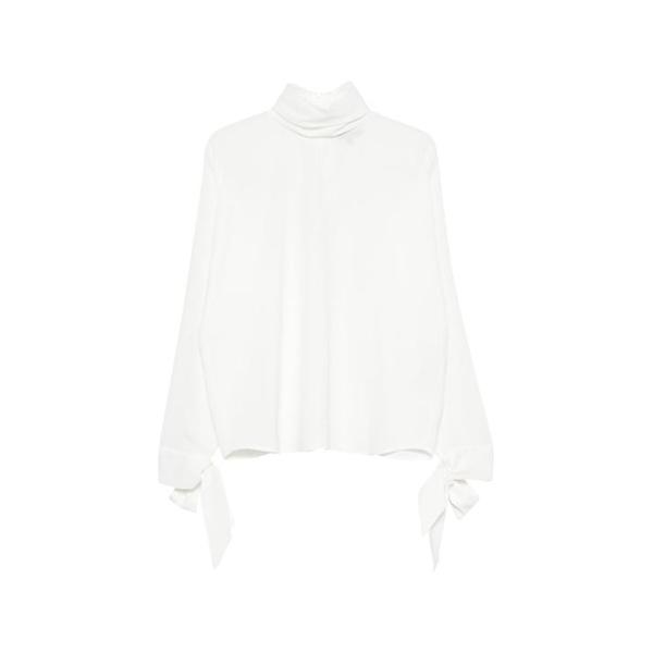 확대된 대표 엠포리오 아르마니 블라우스 EW002879AF12696 U0006 White