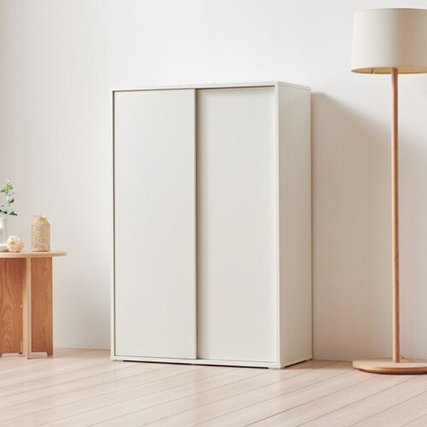 좁은공간 슬라이딩 옷장 80cm P0000NBO (착불)