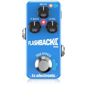 tc electronic TonePrint MASH FLASHBACK 2 MINI DELAY 디지털 딜레이 페달 대응 스튜디오