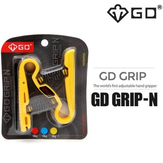 우성레포츠 GD GRIP-N 악력기 휴대용 3가지 강도 헬스 홈트