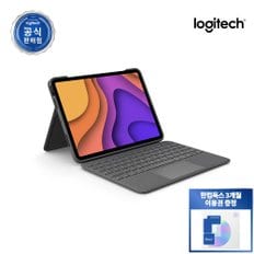 로지텍코리아 FOLIO TOUCH iPad Air 터치패드 키보드 케이스 아이패드 에어 4세대 5세대 용