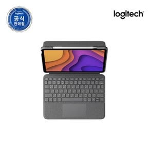 로지텍코리아 FOLIO TOUCH iPad Air 터치패드 키보드 케이스 아이패드 에어 4세대 5세대 용