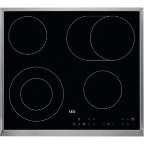 영국 아에게 인덕션 AEG 58cm 4 Zone Ceramic Hob with 스테인리스 스틸 Frame 1776118