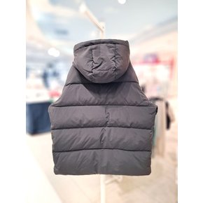 지프 퍼 넥밴드 다운점퍼 KP4JPU412 BK
