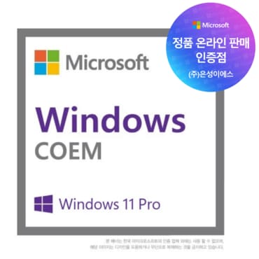 마이크로소프트 Windows 11 Pro 64bit DSP 한글 [온라인공인인증점]