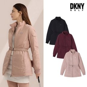 [비노출 특가] [DKNY] 경량 벨트 덕다운 재킷 여성 3컬러 택1