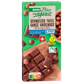 레베 REWE 친자연 비건 초콜릿 홀 헤이즐넛 100g