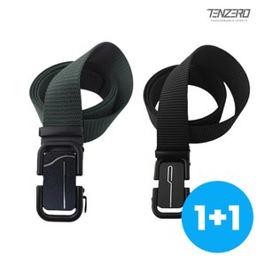 2종세트 텐제로 캔버스 등산 자동 전술벨트 120CM 23BELT_BUTTONS