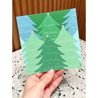 NIJI 나무가 좋아_미니 포스터 (art poster)