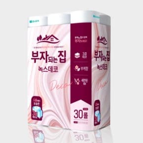 모나리자 녹스데코 3겹 30m 30롤 화장지 휴지 두루마리_JS