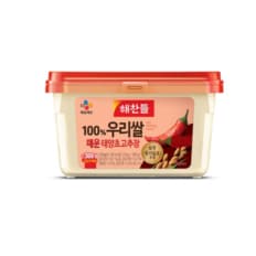 해찬들 100% 우리쌀  매운  태양초 고추장 1.5kg+300g