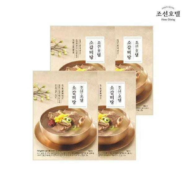 조선호텔 소갈비탕 730g X 4팩 (L)