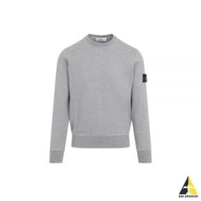 스톤아일랜드 24FW 63051 Cotton Fleece Crewneck Sweat Shirt (811563051 A0M64)