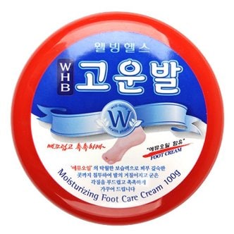 땡큐온 웰빙헬스 WHB 고운발 에뮤오일 크림 100g 각질관리_P312999102