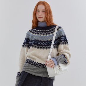 ANC NORDIC PULLOVER KNIT_IVORY