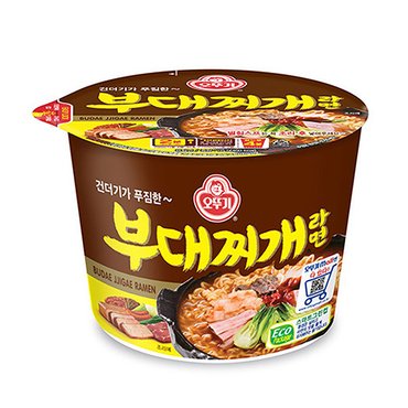  오뚜기 부대찌개 라면 큰컵라면 115g 12개