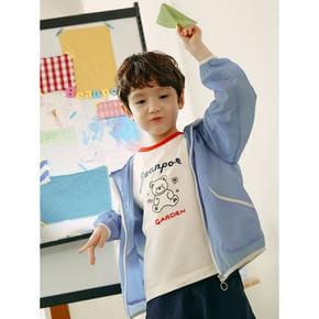 그래픽 링거 반팔 티셔츠 아이보리 (BI5342U130)