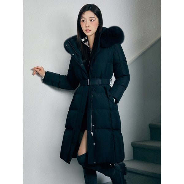 사가폭스퍼 시그니처 페미닌 롱 구스 다운 ER4TD007