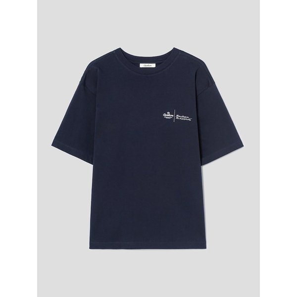 Apeature Graphic Boxy TShirt  Navy (TA5742A16R)