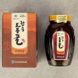 지리산마천농협 [지리산 마천농협] 지리산 마천골 프리미엄 토종꿀(병) 1.2kg