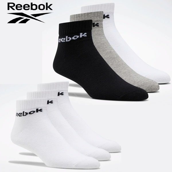 3 Pairs of Unisex High Socks Reebok - Act Core Ankle Sock 3p FL5227 White -  Low - Women - Socks - Fabrics - Accessories | efootwear.eu