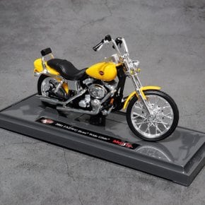 1:18 할리데이비슨 2001 FXDWG Dyna Wild Glide 옐로우