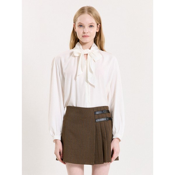 PUFF TIE BLOUSE_IVORY