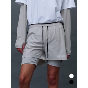 Unisex Multi Sport Two In One Running Shorts