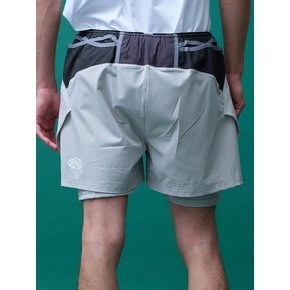 Unisex Multi Sport Two In One Running Shorts
