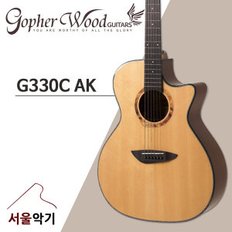 G330C AK 탑솔리드 어쿠스틱 통기타 GA바디 컷어웨이