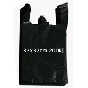 검정비닐봉지 비닐봉투 검정봉투 400매 33x37cm