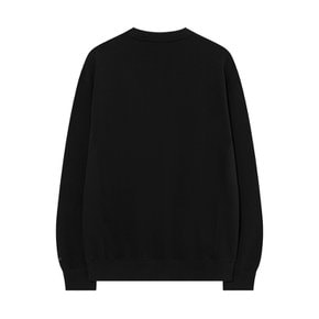 시그니처 심볼 맨투맨 블랙 CO2503CR02BK