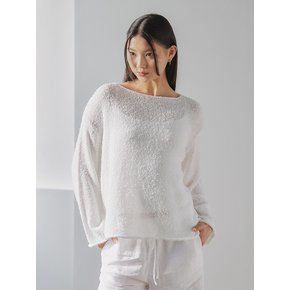 [1+1]HAIRY LONG SLEEVES KNIT_4COLOR