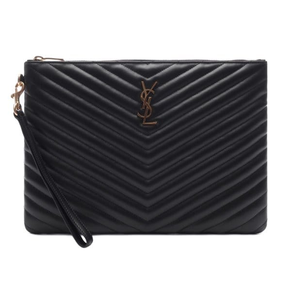 [부산점] 25FW 여성 카산드라 마틀라세 클러치백 (559193 CWU01 1000 25F)