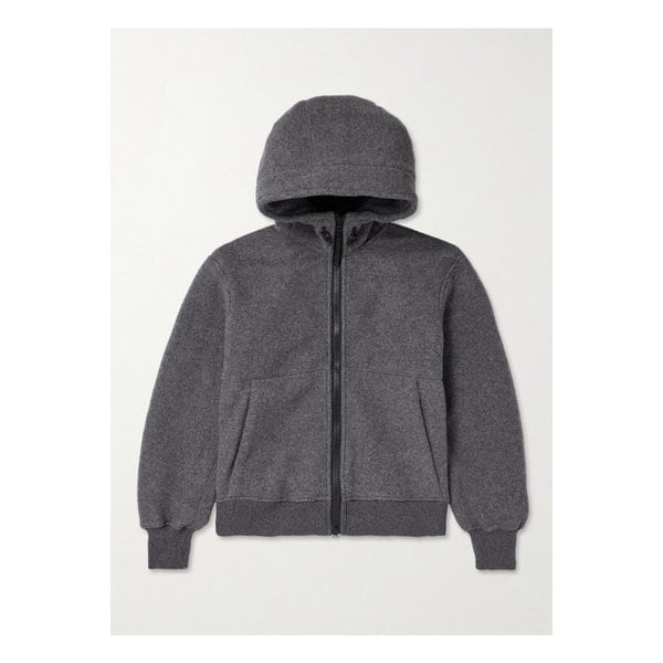 칠리웍 울 리오셀 혼방 플리스 집업 후디 그레이 46376663162932256