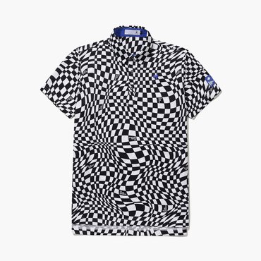 르꼬끄골프 25년 S/S   NEW 남성 그래픽 티셔츠 / BLACK  GQ211MTS49