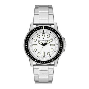 3998920 Armani Exchange Classic Quartz White Dial Mens Watch