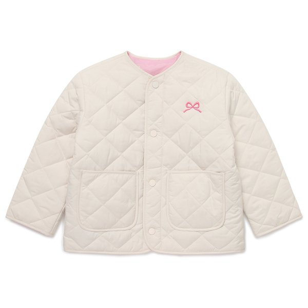 [여주점] [오프라벨 여주점] 래핑차일드 (IV) 고양이 리버시블퀄팅 패딩 (85A29-114-02)