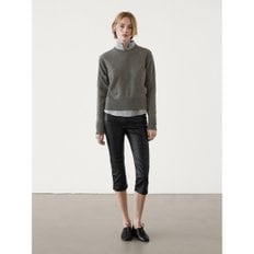 Wool blend round neck sweater 05715619802