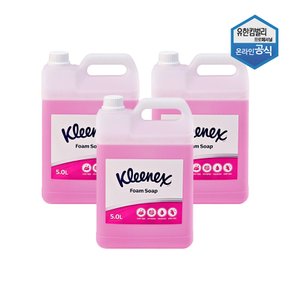 폼 솝 로즈라일락향 5L X 3개 56620