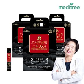 고려 홍삼정 365 스틱 3박스 300포 대용량 원액 진액 액기스 농축액 추출액