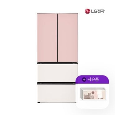 LG 오브제 김치톡톡 491L 핑크베이지 Z492GPB17ES 월90000원 5년약정