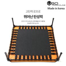 사각 트램폴린 유아 어린이 점핑 아기 방방이  트램펄린 국내생산 (1100mm)