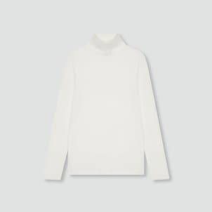 JAJU 여 소프트 터틀넥 티셔츠 J115101101001