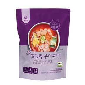 [한촌설렁탕] 네가지 햄듬뿍 부대찌개 500g X 3팩