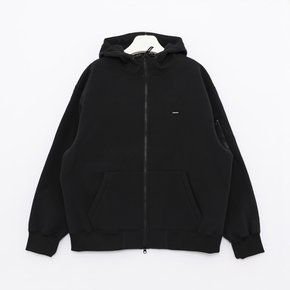 윈드스토퍼 스웨트셔츠 후드 집업 남성 자켓 FW23SW11 BLACK