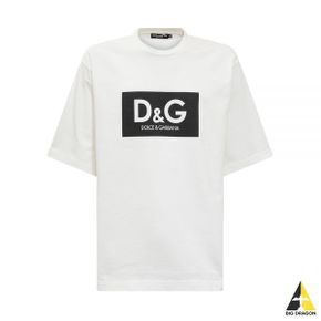 DG Cotton t-shirt with dg print (G8NG4THU7IL HA3AP) (DG 프린트 코튼 티셔츠)