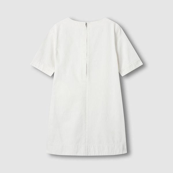 여 데님 반팔 원피스 J136201072001