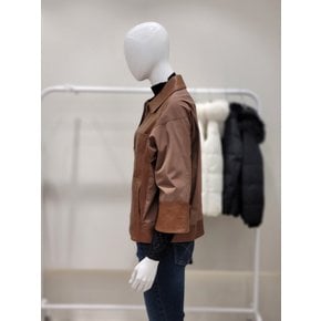 [여주점] 숲 양 가죽 빅 포켓 자켓SBXLE2G