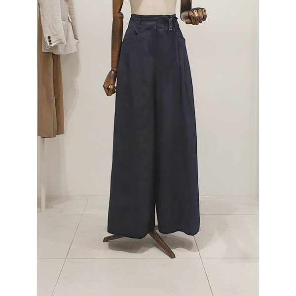 [파주점] 쥬크 주크 린넨혼방 끈벨트 와이드 팬츠 V262PSA935